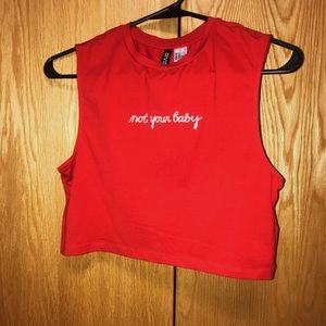 H&M crop top